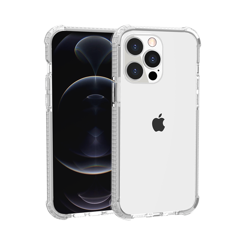 For Apple iPhone 11 (6.1") Slim Hybrid Transparent Rubber Gummy Gel Hard PC Silicone TPU Color Bumper Frame  Phone Case Cover