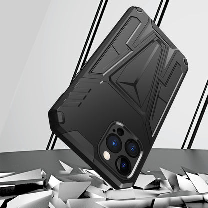 For Apple iPhone SE 3 (2022) Hybrid Armor Rugged with Kickstand, Supports Magnetic Car Mount Dual Layer Hard PC Protective  Phone Case Cover