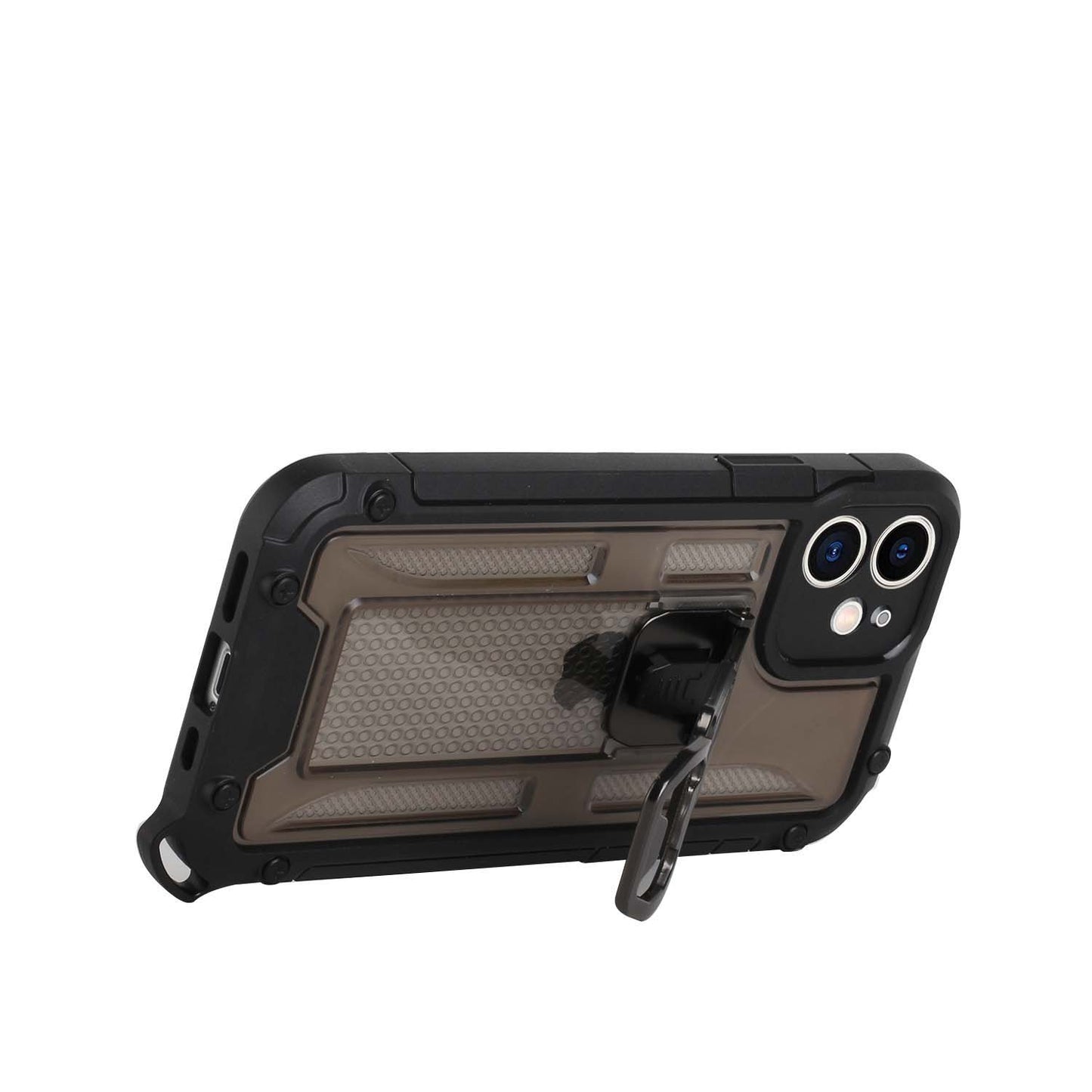 For Apple iPhone 13 Pro Max (6.7") Heavy Duty Military Grade Rugged Hybrid with Magnetic Kickstand, Carabiner, Bottle Beer Opener Shockproof  Phone Case Cover