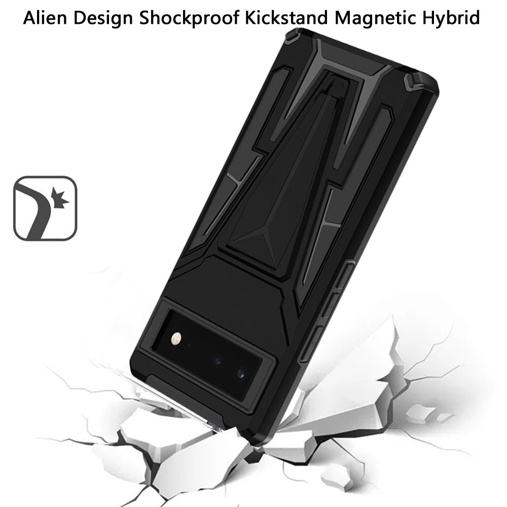 For Samsung Galaxy A53 5G Heavy Duty Protection Hybrid Built-in Kickstand Rugged Shockproof Military Grade Dual Layers  Phone Case Cover