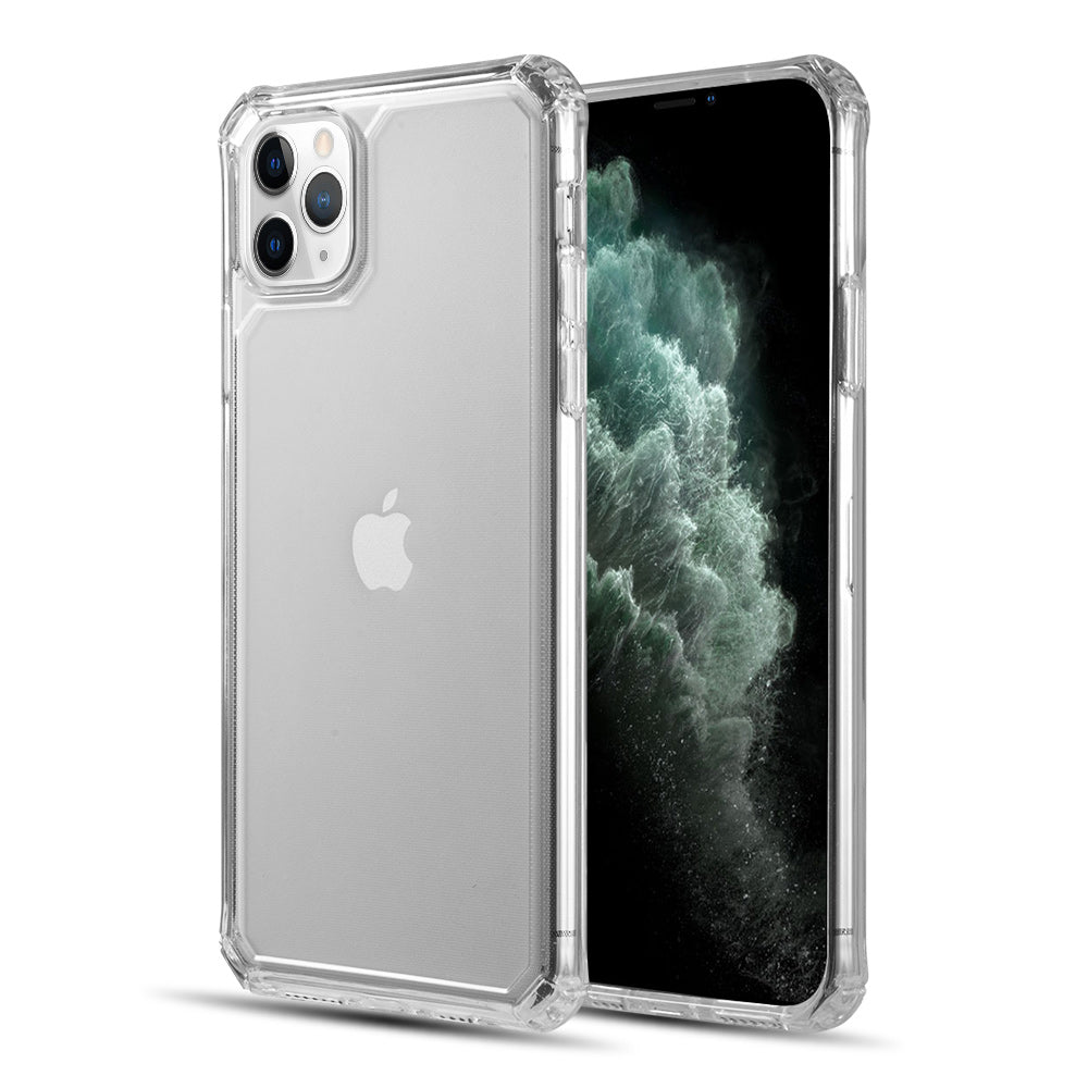 For Apple iPhone 13 /Pro Max Mini Air Armor Designed Transparent Hybrid Shock-Absorbing Corners Soft TPU + Hard Polycarbonate Frame  Phone Case Cover