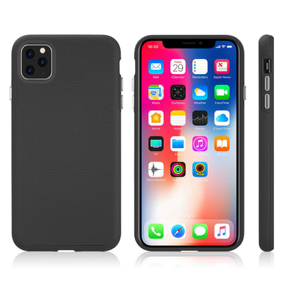 For Apple iPhone 13 /Pro Max Mini Slim Hybrid Impact Anti-Slip Textured Armor Shockproof Dual Layer Soft TPU & Hard PC Rugged Bumper  Phone Case Cover