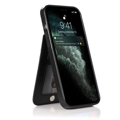 For Apple iPhone 14 Pro (6.1") Wallet Case with Credit Card Holder Vertical Leather Kickstand Buttons Flip Pouch  Phone Case Cover