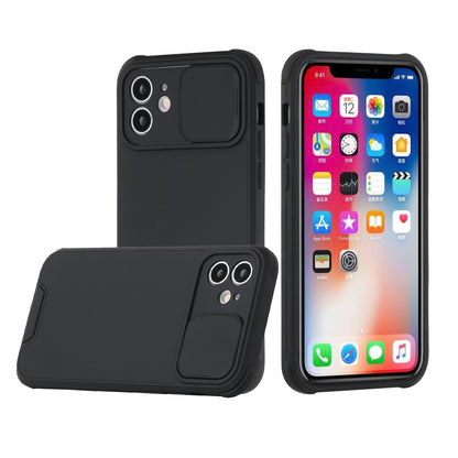 For Apple iPhone 11 (6.1") Heavy Duty Cases with Slide Camera Protection Slim Dual Layer Hard TPU Protective Shockproof Armor  Phone Case Cover