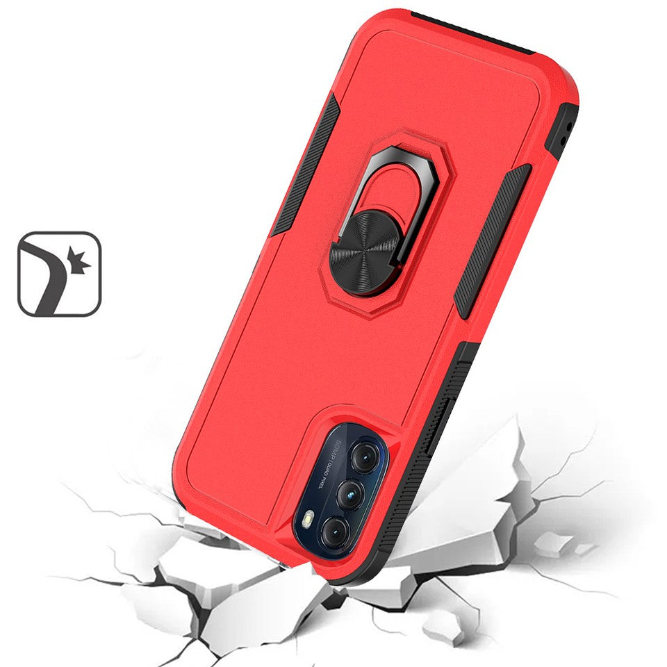 For Apple iPhone 14 /Plus Pro Max Ring Holder Stand, Support Magnetic Car Mount, Hard PC Back TPU Hybrid Shockproof  Phone Case Cover