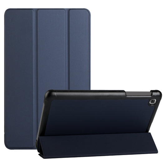 Case for Alcatel joy tab 2 Ultra Thin Lightweight Trifold Stand Magnetic Closure PU Leather Hard Shell Folio Hybrid Protective Tablet Blue Tablet Cover