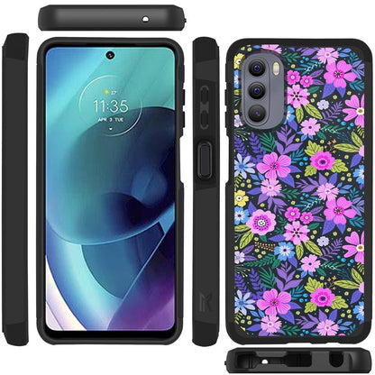 For Motorola Moto G Stylus 4G 2022 Slim Corner Protection Shock Absorption Hybrid Dual Layer Hard PC TPU Rubber Armor  Phone Case Cover