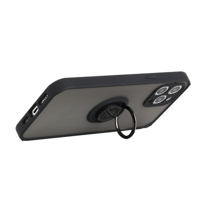 For Apple iPhone 14 Plus (6.7") Hybrid Protective PC & TPU Shockproof with 360° Rotation Ring Stand & Covered Camera  Phone Case Cover