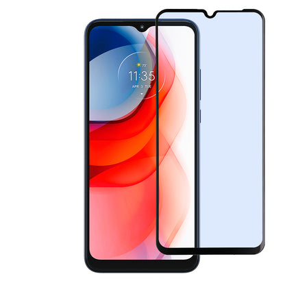 For Motorola Moto G Pure Screen Protector, 9H Hardness Full Glue Adhesive Tempered Glass [3D Curved Glass, Bubble Free] HD Glass Screen Protector Clear Black Screen Protector