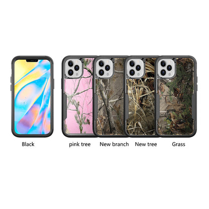 For Apple iPhone 13 /Pro Max Armor 3 in 1 Three Layer Heavy Duty Rugged Hybrid Hard PC Soft TPU Bumper Shockproof Full Protective  Phone Case Cover