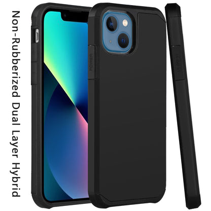 For Apple iPhone 13 /Pro Max Hybrid Dual Layer Armor Hard PC Soft TPU Rubberized Armor Shock Absorption Ultra Slim Fit  Phone Case Cover
