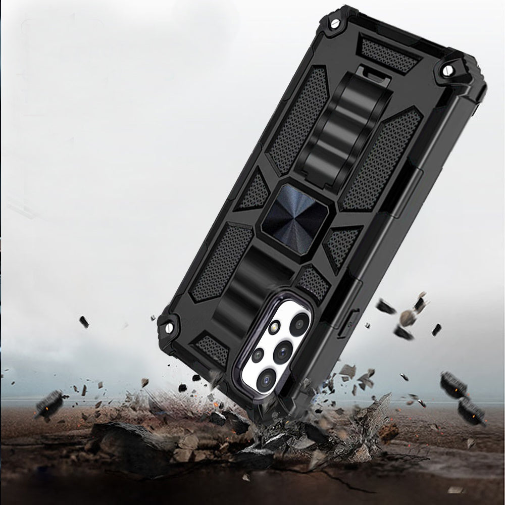For Samsung Galaxy A33 5G Heavy Duty Stand Hybrid Shockproof [Military Grade] Rugged Protective with Built-in Kickstand  Phone Case Cover
