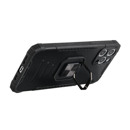 For Samsung Galaxy A12 5G Hybrid with Stand Magnetic Ring Kickstand Bumper Shockproof Armor Heavy Duty Military Grade Hard  Phone Case Cover