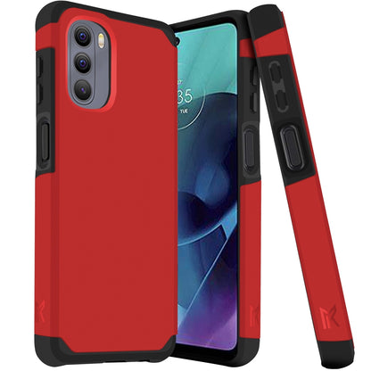 For Motorola Moto G Stylus 4G 2022 Slim Corner Protection Shock Absorption Hybrid Dual Layer Hard PC TPU Rubber Armor  Phone Case Cover