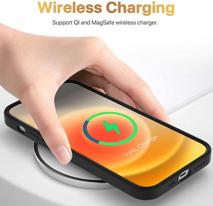 For Apple iPhone 14 (6.1") Slim Fit Hybrid Silicone Soft Gel Rubber TPU Full Body Protection Shockproof Protective  Phone Case Cover