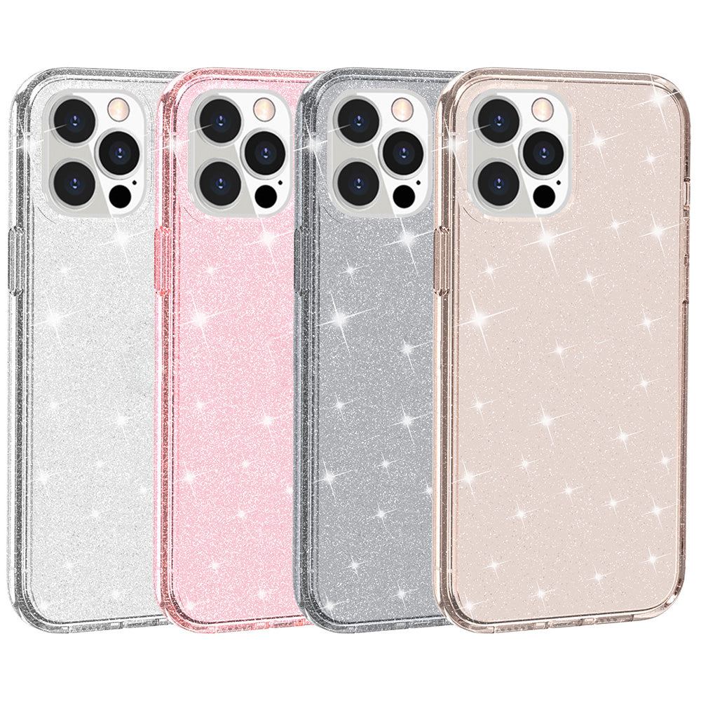 For Apple iPhone 14 /Pro Max Clear Transparency Thick Hybrid Hard PC Shell & TPU Shock-Absorption  Phone Case Cover