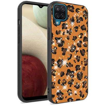 For Apple iPhone 13 Pro (6.1") Printed Design Pattern Hybrid with Glitter Sparkle Bling Slim Fit Luxury Hard TPU Shockproof Protective  Phone Case Cover