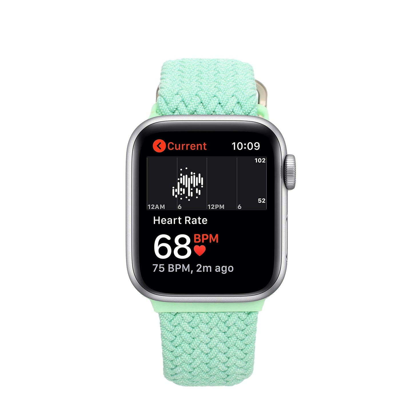 For Apple Watch Size 42/44/45mm Stretchy Nylon Solo Loop Bands Adjustable Braided Sport Elastics Women Men Strap for iWatch Series 7 6 5 4 3 2 1 SE  Phone Case Cover