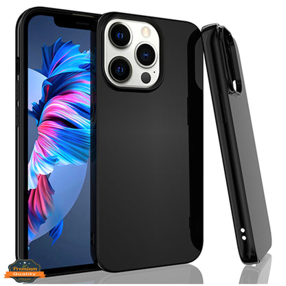 For Apple iPhone 13 /Pro Max Mini Ultra Slim Thin Transparent Silicone Soft Skin Flexible TPU Gel Rubber Candy Gummy Protective Hybrid  Phone Case Cover