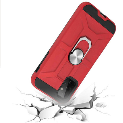 For Samsung Galaxy A33 5G Cases with Stand Kickstand Ring Holder [360° Rotating] Armor Dual Layer Work with Magnetic Car Mount  Phone Case Cover