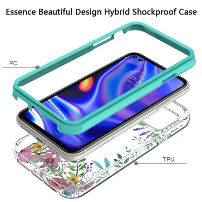 For Samsung Galaxy A53 5G Beautiful Design 3 in 1 Hybrid Triple Layer Armor Hard Plastic Rubber TPU Protective Frame  Phone Case Cover