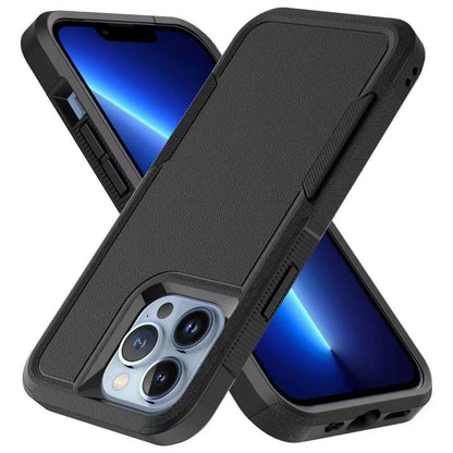 For Apple iPhone 13 Pro Max (6.7") Tough Hybrid Rugged Hard Shockproof Drop-Proof 3in1 Protection, Military Grade Design  Phone Case Cover