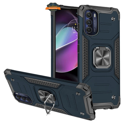 For Apple iPhone SE 3 (2022) SE/8/7 Hybrid Ring Kickstand for Magnetic Car Mount Rugged Slim Heavy Duty Shockproof  Phone Case Cover