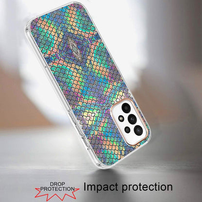 For Samsung Galaxy A23 5G Creative Stylish Fashion Design Hybrid Rubber TPU Hard PC Shockproof Armor Slim Fit  Phone Case Cover