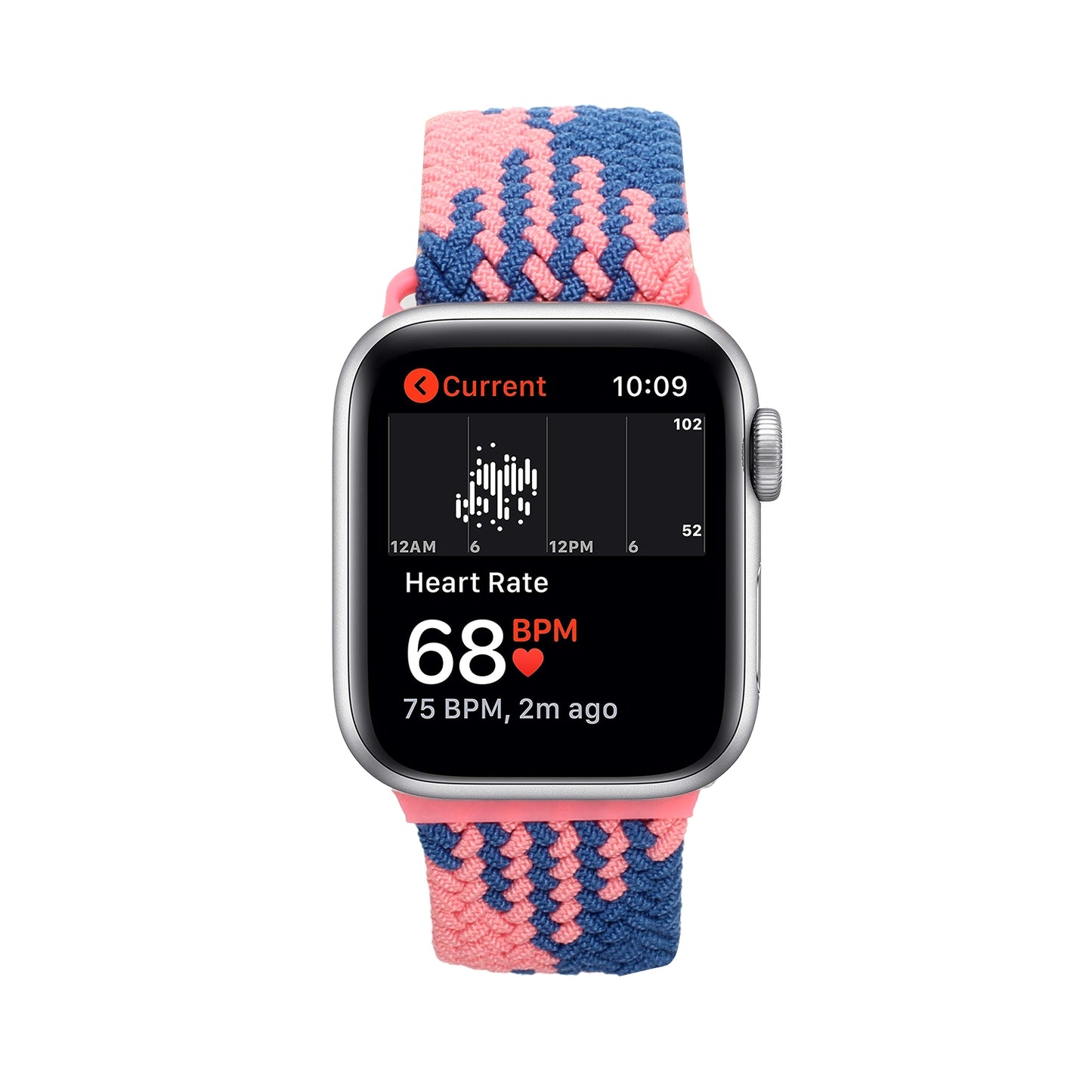For Apple Watch Size 42/44/45mm Stretchy Nylon Solo Loop Bands Adjustable Braided Sport Elastics Women Men Strap for iWatch Series 7 6 5 4 3 2 1 SE  Phone Case Cover