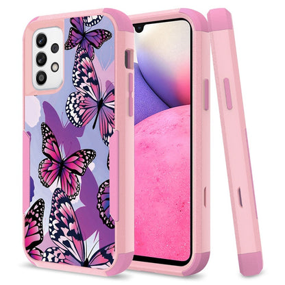 For Samsung Galaxy A33 5G Hybrid Rugged Hard Shockproof Drop-Proof with 3 Layer Protection, Military Grade Heavy-Duty  Phone Case Cover
