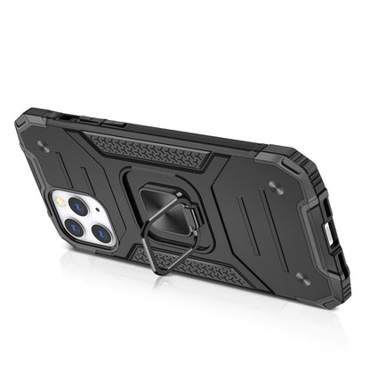 For Apple iPhone 14 Pro Max (6.7") Hybrid with Ring Holder Kickstand Shockproof Heavy-Duty Durable Rugged Dual Layer  Phone Case Cover