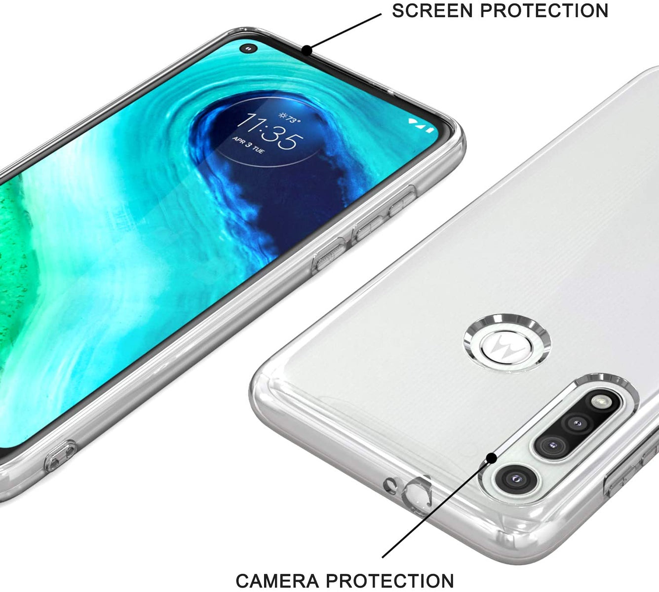 For Samsung Galaxy A13 5G Ultra Slim Thin Silicone Soft Skin Flexible TPU Gel Rubber Candy Gummy Protective Hybrid Protective Clear Phone Case Cover