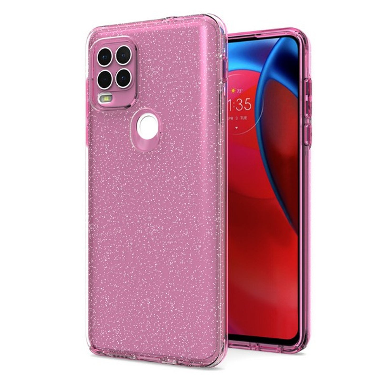 For Motorola Moto G Stylus 5G 2021 Glitter Sparkle Bling Shiny Thin Slim Hybrid Shockproof Rubber Silicone Soft TPU Gel Protective  Phone Case Cover
