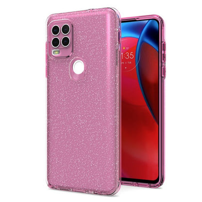 For Motorola Moto G Stylus 5G 2021 Glitter Sparkle Bling Shiny Thin Slim Hybrid Shockproof Rubber Silicone Soft TPU Gel Protective  Phone Case Cover