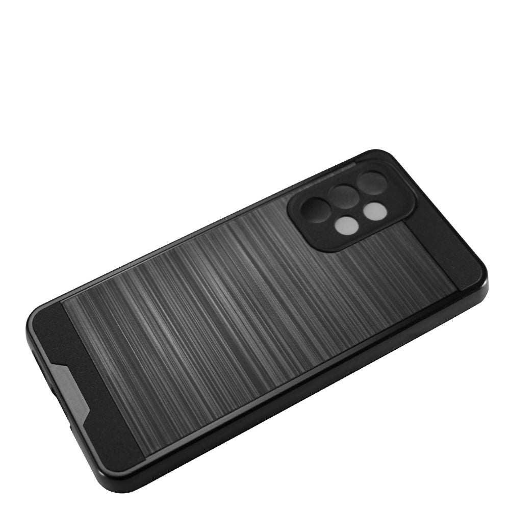 For Samsung Galaxy A53 5G Brushed Texture Slim Hybrid Shockproof Dual Layer Hard PC & TPU Armor Rugged Protective  Phone Case Cover