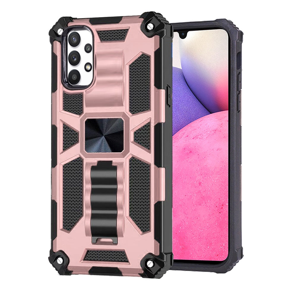 For Samsung Galaxy A33 5G Heavy Duty Stand Hybrid Shockproof [Military Grade] Rugged Protective with Built-in Kickstand  Phone Case Cover