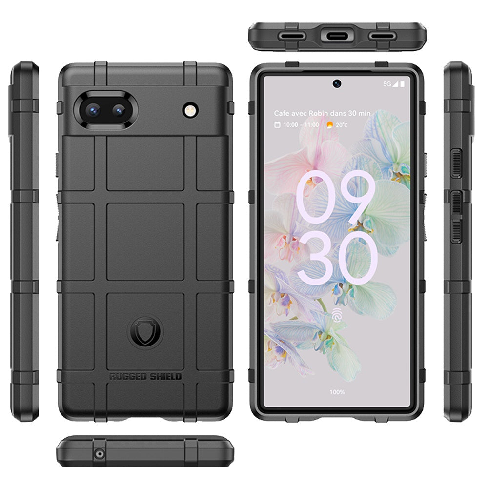For Motorola Moto G Stylus 5G 2022 Rugged Shield Hybrid TPU Thick Solid Rough Armor Tactical Matte Grip Silicone Texture  Phone Case Cover