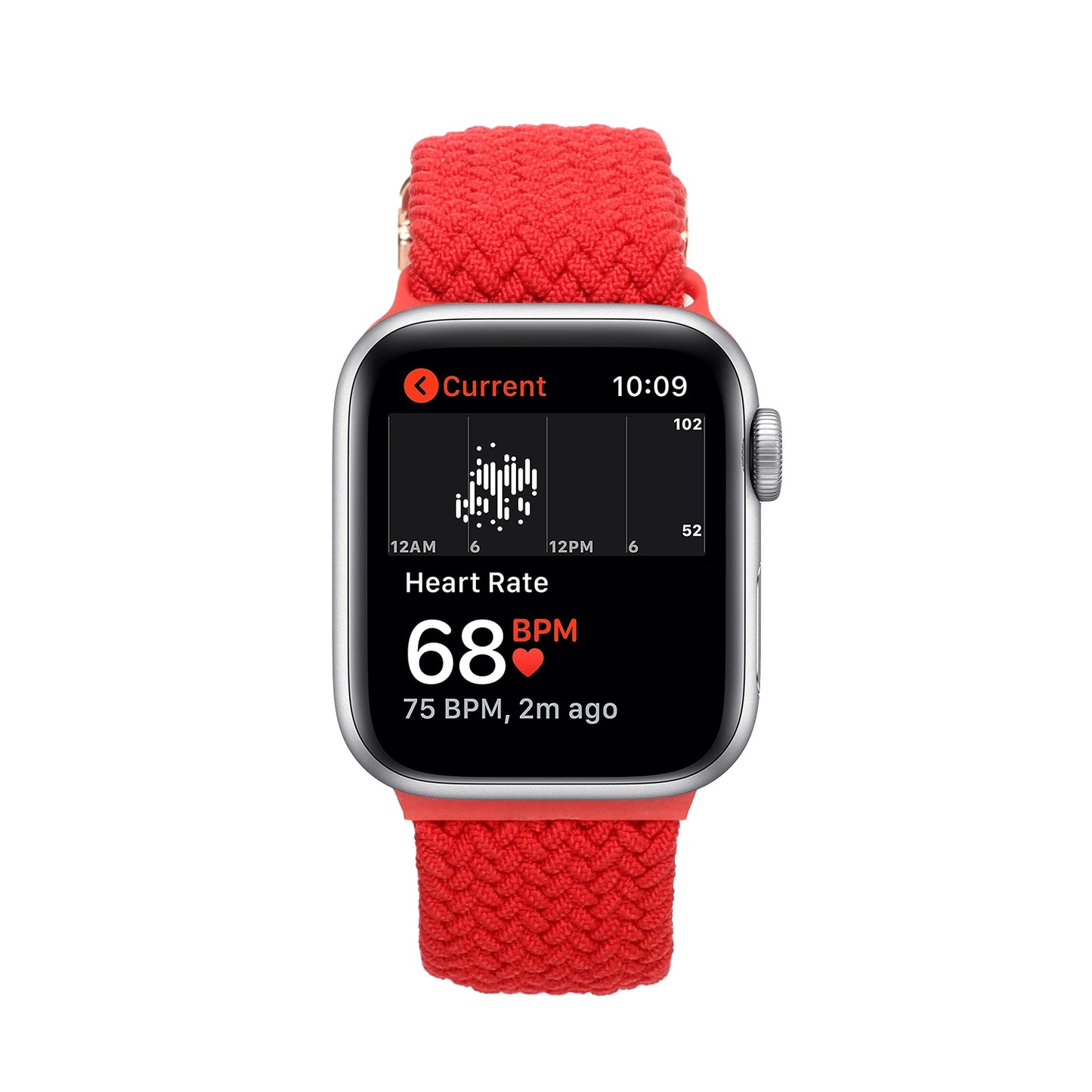 For Apple Watch Size 42/44/45mm Stretchy Nylon Solo Loop Bands Adjustable Braided Sport Elastics Women Men Strap for iWatch Series 7 6 5 4 3 2 1 SE  Phone Case Cover
