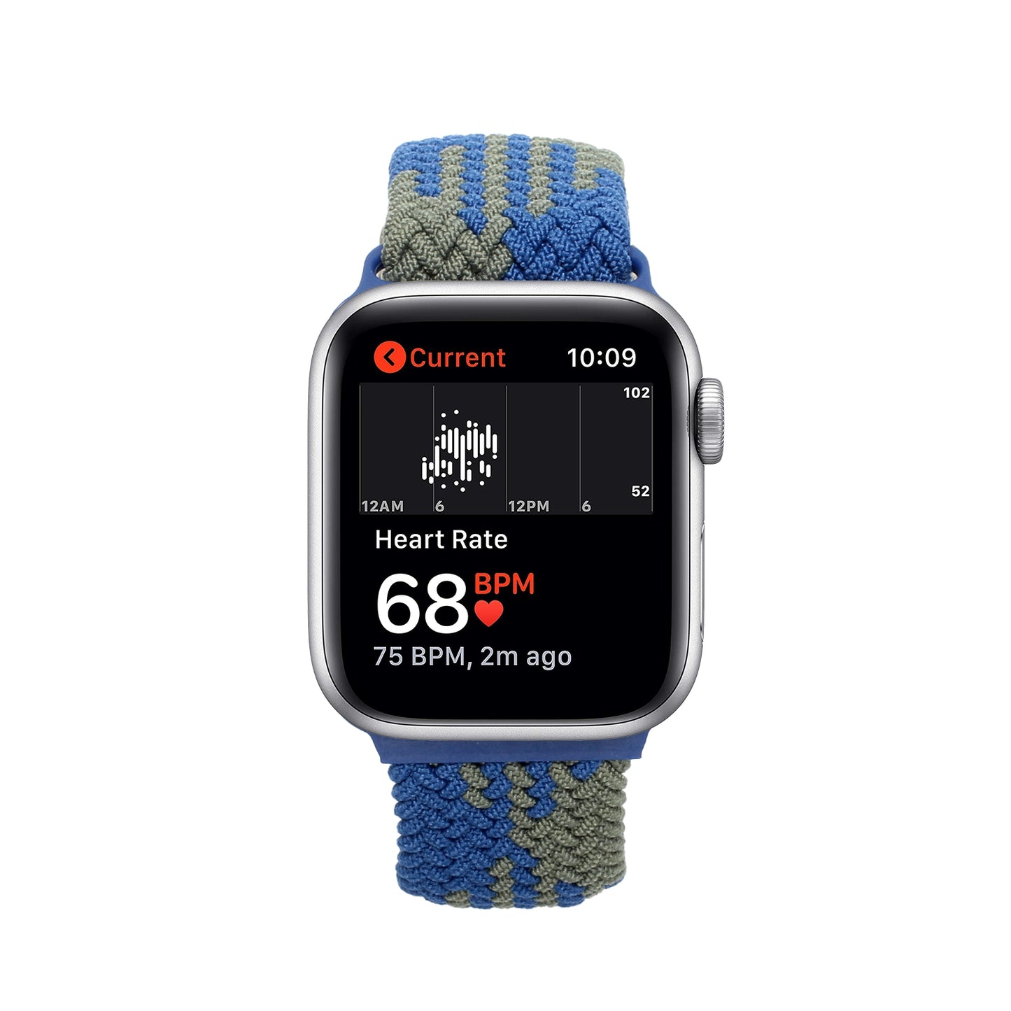 For Apple Watch Size 42/44/45mm Stretchy Nylon Solo Loop Bands Adjustable Braided Sport Elastics Women Men Strap for iWatch Series 7 6 5 4 3 2 1 SE  Phone Case Cover