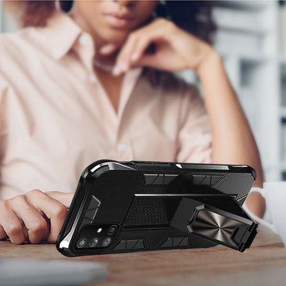 For Samsung Galaxy A02S Hybrid Magnetic Slide Ring Stand fit Car Mount Grip Holder Full Body Heavy Duty Rugged Military Grade  Phone Case Cover