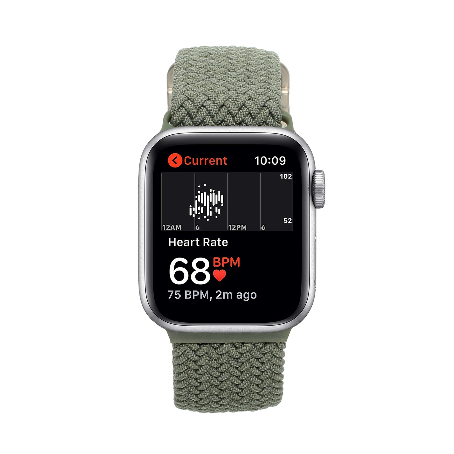 For Apple Watch Size 42/44/45mm Stretchy Nylon Solo Loop Bands Adjustable Braided Sport Elastics Women Men Strap for iWatch Series 7 6 5 4 3 2 1 SE  Phone Case Cover